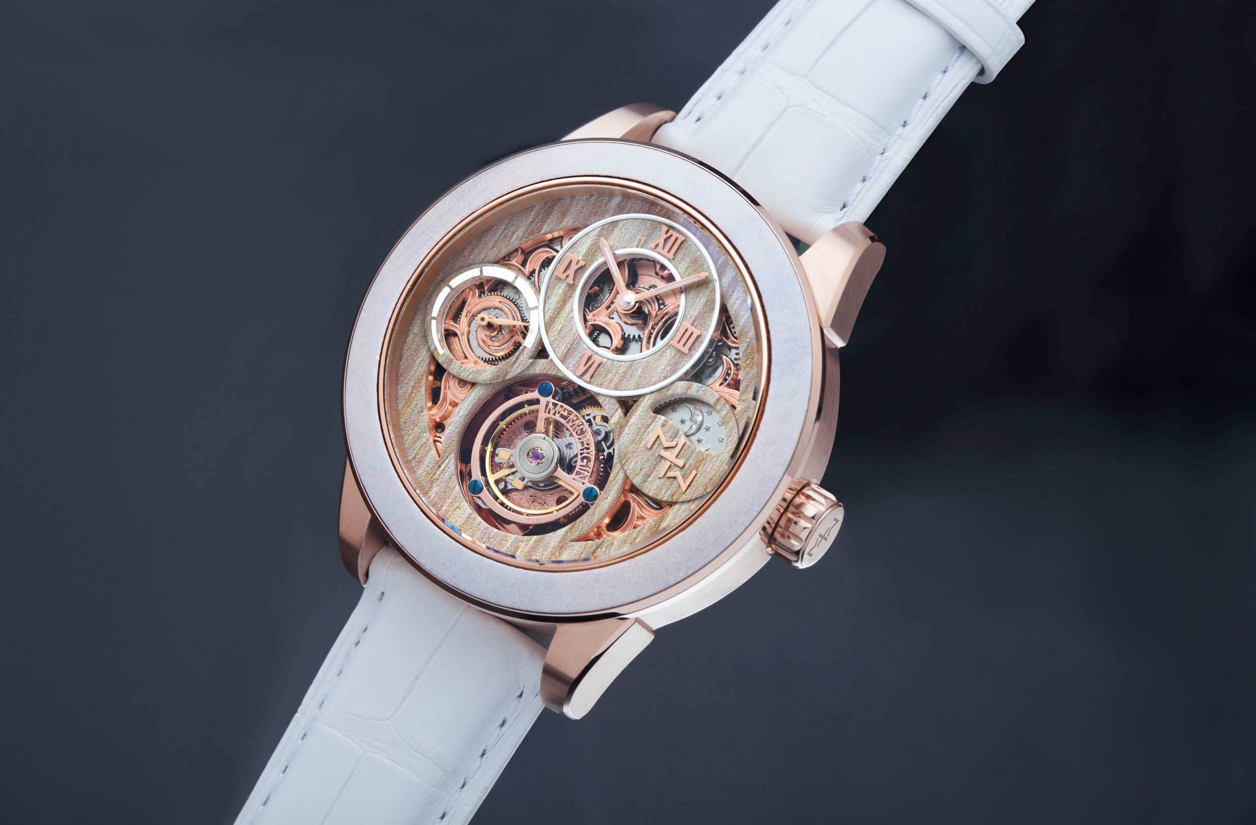 Memorigin TeaWood Crossover MTW Tourbillon Watch 4894379090887