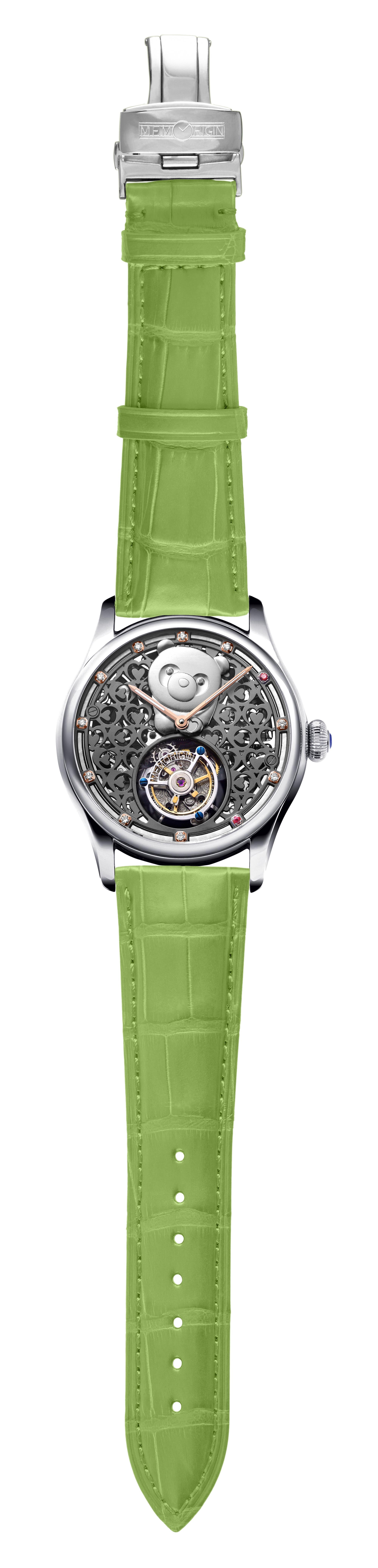 Memorigin Michele Reis x iPANDAS Tourbillon Watch 4894379530116