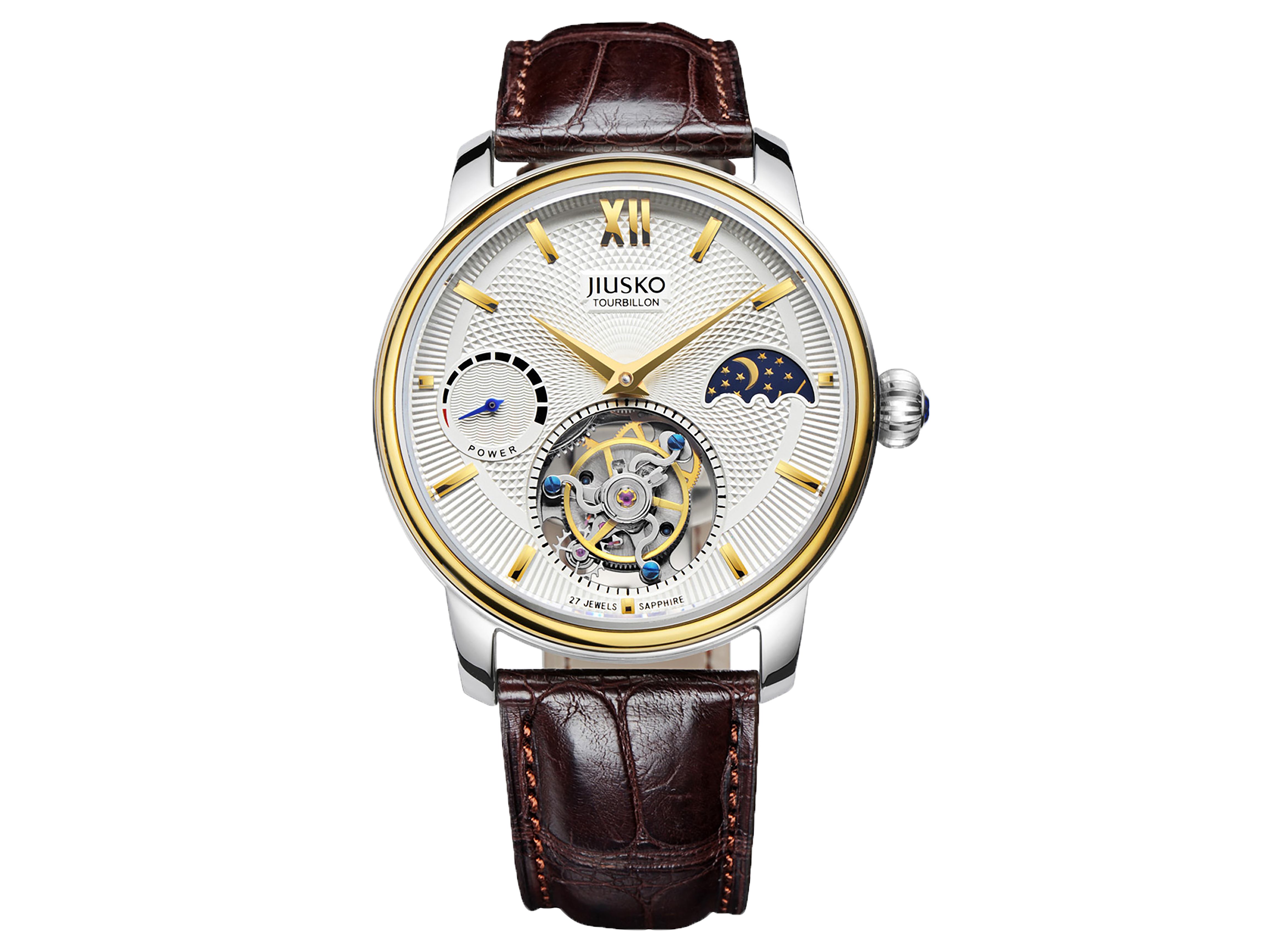 Jiusko The Collectible Tourbillon Watch 168LSG0107