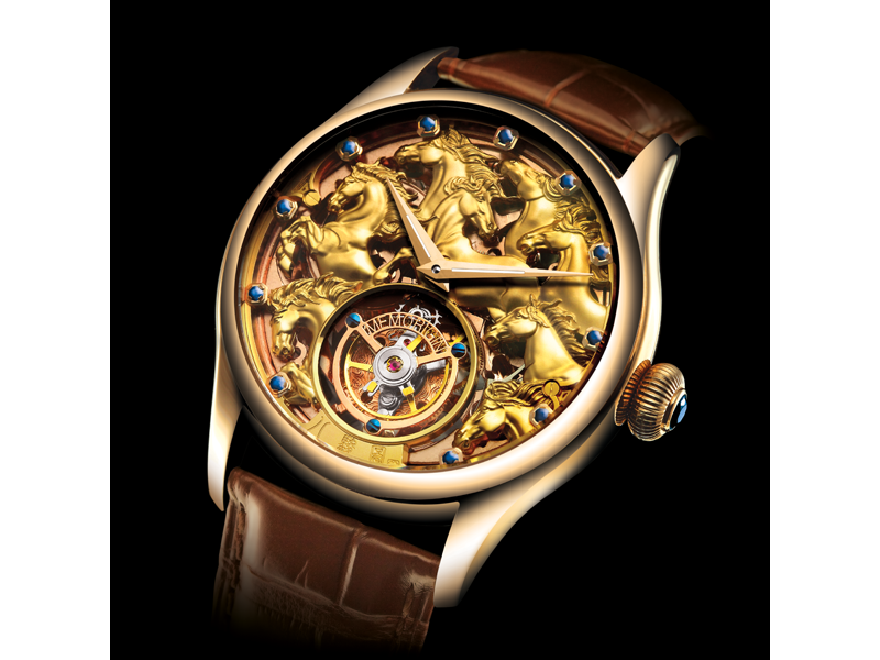 Memorigin Zodiac Series Horse Tourbillon Watch MO 1223 4894379201016