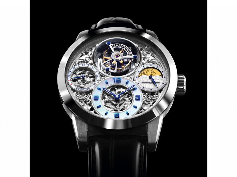 Memorigin Starlit Legend Series Imperial Stainless Steel Tourbillon Watch